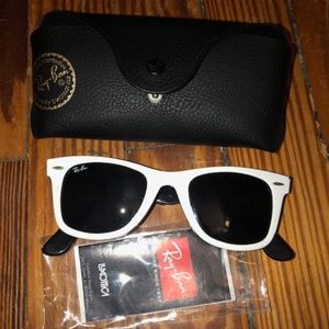 Ray-Ban Original Wayfarer White & Black Sunglasses